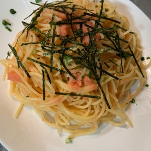 簡単に混ぜるだけ！本格的な明太子パスタ